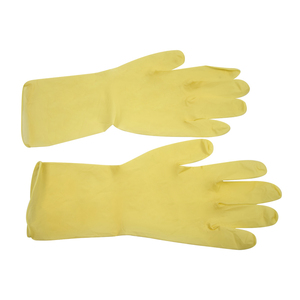 Hanyang Clean H6004G/<span class=keywords><strong>M</strong></span> 9 Zoll Latexhandschuhe Puderfrei Doppelt Chloriert Gewaschen Steril Langlebig Reinraum 50 Paar Vakuumverpackt - Product Image 4