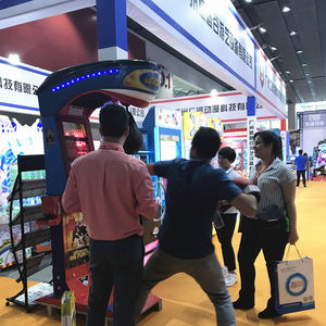 Machine de jeu de combat de boxe électronique de luxe à monnayeur, avec tickets de rédemption de grande valeur, garantie 1 an, en métal premium, version anglaise - Product Image 6