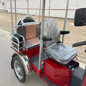 Power Motorized <b>Gasoline</b> Three-Wheeled Motorcycle Closed Elderly Mobility Scooter Passenger Freight Dual - Product Image 3