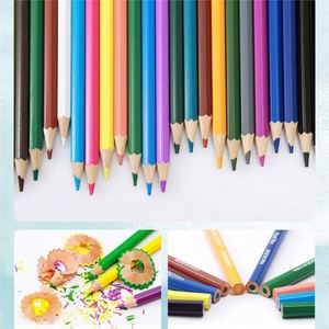 Lot de 36 crayons de couleur hexagonaux huileux pour adultes et étudiants en art, en bois, avec étui de rangement - Product Image 4