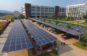 Système de carport solaire chaud pour l'Allemagne et l'Italie / Système solaire hybride 20KW 5KW Kit de système solaire pour parking solaire / Système solaire hors réseau 10 kw - Product Image 3