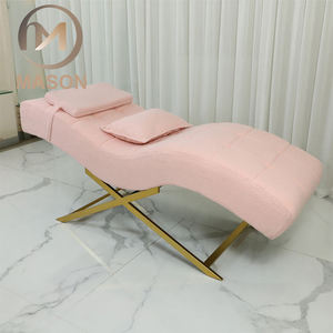 Cama de Estética para Cejas, Mueble de Salón de <span class=keywords><strong>Belleza</strong></span> Más Vendido, con Reposacabezas Ajustable, Cama de Masaje <span class=keywords><strong>y</strong></span> Pedicura - Product Image 2
