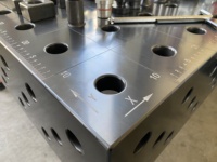 Tables de soudage 3D D28 D16, tables de fixation robustes, bancs de travail modulaires pour le soudage, les gabarits et les fixations