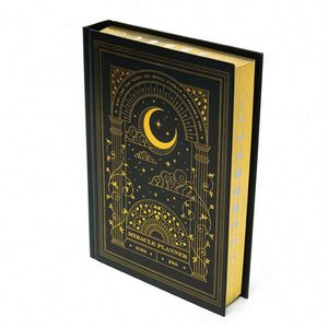 Cuaderno A5 con bordes dorados personalizado, lujoso diario de tapa dura, planificador para negocios, promoción de ventas, diario, cubierta de papel, uso escolar - Product Image 1