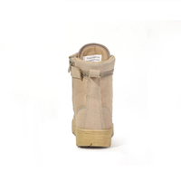 Bottes de désert confortables pour enfants TSB09 en toile, durables, toutes saisons, couleur beige, chaussures d'entraînement, taille 28-36, en stock