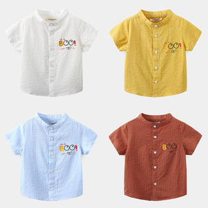 Camiseta de Verano de Algodón de Alta Calidad para Niños, Manga Corta, para Niños, Compra en Línea - Product Image 1