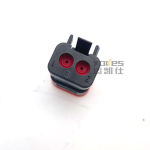 ปลั๊กตัวเชื่อมต่อตัวเมียสำหรับ2PIN ยานยนต์ <span class=keywords><strong>DT06</strong></span>-<span class=keywords><strong>2S</strong></span>-<span class=keywords><strong>CE05</strong></span>ขั้วต่อ16-20AWG W2S-P012 0462-201-1631ชิ้นส่วนรถขุด - Product Image 5