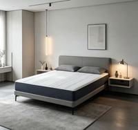 Großhandel Hotelbettmatratze Queen King Doppelgröße Hochdichte Gel-Memory-Schaum Komprimiert Aufrollbar Fabriklieferung