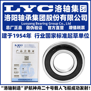Rodamientos de Bolas de Ranura Profunda Lyc 6200 6201 6202 6203 6204 6205 6206 E 2Z 2RZ P0 con Sellado de Goma de Precisión, Hechos en China - Product Image 2