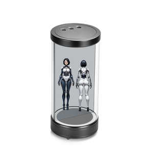 Smart 3D ologramma scatola cilindro proiettore Desktop con schermo LCD, disponibile in dimensioni personalizzate da 5 pollici fino a 86 pollici - Product Image 5