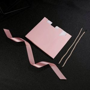 Custom Personalized Logo Sliding Jewelry <b>Box</b> Folding Paper <b>Gift</b> Bags with Rope Handles for Shopping - Product Image 4