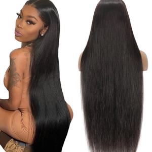 13x6 hd Lace Frontal <b>Wig</b> Middle Part , Cuticle Aligned Hair <b>Wig</b> hd Lace Frontal <b>Wig</b>, Glueless Full hd Lace <b>Wigs</b> for <b>Black</b> Women - Product Image 3