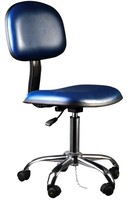 Cuir PVC conducteur pour chaises de salle blanche, antistatique ESD, pièces de chaises d'usine, prix d'usine et faible MOQ, pièce de chaise mise à la terre
