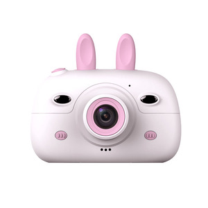 Écran IPS de 2.4 pouces 1800W lapin enfants caméra jeux numériques caméra jouet caméscope pour enfants caméra à double objectif numérique L9 - Product Image 4