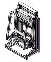 DG33E Châssis de siège universel modifié pour MPV, pliable électriquement, avec barre de rangement dissimulée, pour la conversion de divers types de véhicules MPV