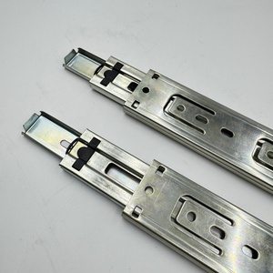 Đồ Nội Thất Kính Thiên Văn Kênh Đường Sắt Nhà Bếp 3-Gấp Đầy Đủ Mở Rộng Bóng Mang Ngăn Kéo Trượt - Product Image 2