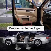Accessoires d'intérieur de voiture Lampe de porte de voiture Logo personnalisé Lampe de porte de bienvenue pour Toyota Alphard Vellfire 2015-2021