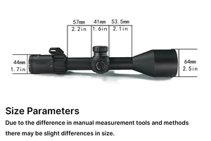 Mira Telescópica BANGBANG 5-30X56 SFIR SFP para Caza, Tubo de 30 mm, Sistema Óptico HD, Iluminada, Impermeable, para Deportes al Aire Libre - Product Image 3