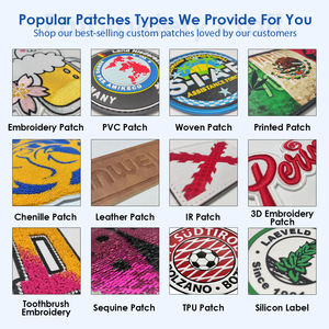 AWELLS Patchs en PVC tactiques 3D gaufrés à scratch – Personnalisables pour la décoration <span class=keywords><strong>de</strong></span> chapeaux et <span class=keywords><strong>de</strong></span> vêtements - Product Image 5