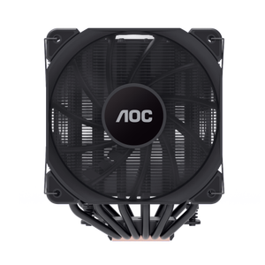 Aoc T65 refroidisseur de processeur à double tour à Dissipation thermique élevée 220 W <span class=keywords><strong>6</strong></span> caloducs en cuivre pur PWM fonctionnement silencieux 84 ailettes en aluminium 940g - Product Image 3