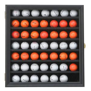 Vitrina de Madera Ecológica Personalizada de 7 Niveles para Pelotas de Golf, con Cerradura, Montable en Pared, Moderna, Fácil de Montar - Product Image 3