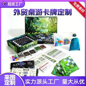 Juegos de Cartas Personalizados con Esquinas Cuadradas, Impresión en Papel con Núcleo Negro, Tarjetas Interactivas de PVC, Juegos de Mesa - Product Image 5