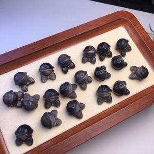 Figuras de Astronautas de Obsidiana Plateada Talladas en Cristal Miniatura a Precio Económico al por Mayor para Regalo - Product Image 2