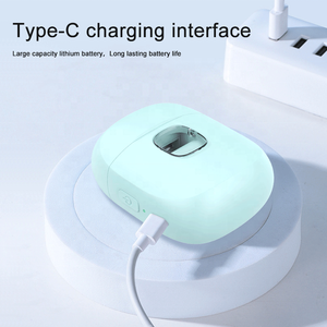 Coupe-ongles électrique automatique de Protection infrarouge de démarrage tactile Pro avec la tondeuse de tête de coupe en plastique de lumière LED pour les doigts de bébé - Product Image 5