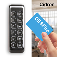 Lector de Control de Acceso RFID Cidron OSDP Wiegand Mifare, Escáner QR, NFC, BLE, APP para Control Remoto de Puertas, ODM, OEM