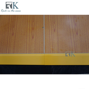 Wood Grain <b>Platform</b> Modern Floors Detachable High Glossy Dance Floor - Product Image 4
