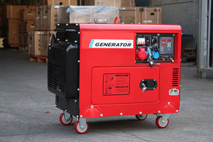 Generador Diésel Silencioso <span class=keywords><strong>de</strong></span> 5KVA 7KVA 10KVA 12KVA 15KVA 20KVA, 1800 RPM, Portátil para el Hogar, 220V/110V - Product Image 3