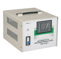 Régulateur de tension automatique monophasé 5 kVA TND SVC en cuivre avec servomoteur pour usage domestique 220 V
