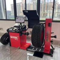 Machine d'équilibrage SP833PL WL800 avec système de verrouillage pneumatique et sonar pour le changement de pneus et l'équilibrage des roues
