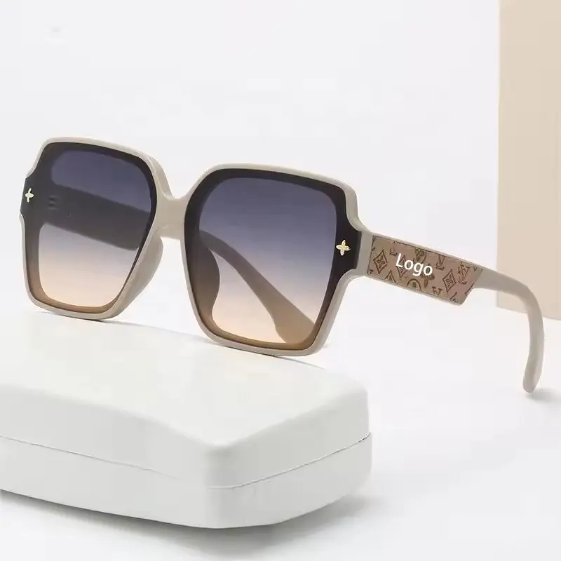 2024 Лидер продаж квадратные женские солнцезащитные очки брендовый стиль дизайнерские солнцезащитные очки