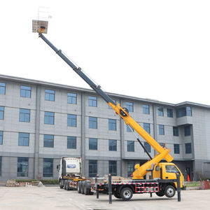 <span class=keywords><strong>Platform</strong></span> kerja udara kabin kokoh <span class=keywords><strong>20M</strong></span> 28M <span class=keywords><strong>Platform</strong></span> kerja teleskopik aluminium dengan tipe tali kabel lengkap 5 bagian - Product Image 4