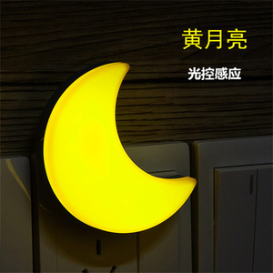 Mini LED Night Light EU/US Plug in Dusk to Dawn Sensor Wall Nights lampada farfalla per camera da letto corridoio scale corridoio - Product Image 2