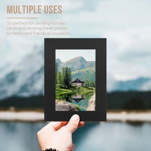 Cadre photo en carton écologique pour photos de diplôme, à faire soi-même, pour la décoration de la maison ou du bureau, avec chevalet - Product Image 3