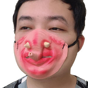 Máscara <span class=keywords><strong>de</strong></span> Látex <span class=keywords><strong>de</strong></span> Terror para Juegos <span class=keywords><strong>de</strong></span> <span class=keywords><strong>Rol</strong></span>, Máscara Facial Completa, Accesorios <span class=keywords><strong>de</strong></span> Protección para Escenas <span class=keywords><strong>de</strong></span> <span class=keywords><strong>Juego</strong></span> Realistas, para Halloween, Navidad, Calavera, Campo <span class=keywords><strong>de</strong></span> Batalla, Esqueleto - Product Image 3