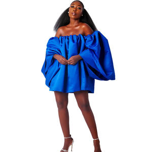 Camicette con spalle scoperte e gonna a Top Sexy a <span class=keywords><strong>maniche</strong></span> corte con volant estivi da <span class=keywords><strong>donna</strong></span> - Product Image 2