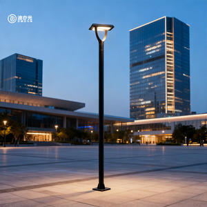 โคมไฟสวนพลังงานแสงอาทิตย์ สำหรับภายนอกอาคาร กันน้ำ เหมาะสำหรับสวน ภูมิทัศน์ วิลล่า โคมไฟเสาสูง ไฟส่องสว่างชุมชน สว่างมาก ใช้สำหรับถนนภายนอกอาคาร - Product Image 2