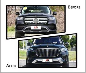 Kit carrosserie de luxe neuf pour GLS X167 2020+ – Amélioration style Maybach : Calandre et kit de conversion pare-chocs avant/arrière avec <span class=keywords><strong>crochet</strong></span> de remorquage - Product Image 4