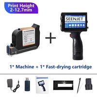 Nuevo Producto Impresora de Inyección de Tinta Portátil Multifuncional y Multilingüe para Metal, Plásticos, Ropa, Logotipos, Fechas, Números de Lote