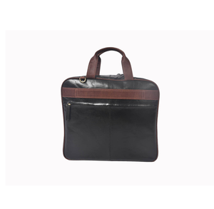Genuine Leather Zipper Laptop Bag for Men Professional Business <b>Briefcase</b> Shoulder Bag Office Travel Computer Carry Case - Product Image 1