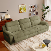 Canapé inclinable électrique en tissu avec table escamotable et ports USB, mobilier de salon, fonction zéro mur - Vente chaude usine