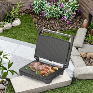 RAF 2200W Portable Griddle Big Surface Non-Stick <b>BBQ</b> for Home Steak Chicken Smokeless Indoor Barbecue PTFE for Pa - Product Image 2