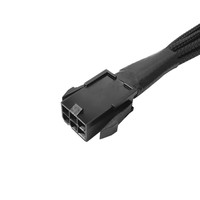 Hub Kipas Jaring Nilon 6 Saluran 6Pin ke Enam Kipas 3/4Pin untuk Radiator Air dan Sistem Pendingin Casing Desktop