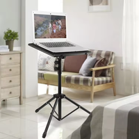 Support trépied T19 réglable en hauteur, support d'ordinateur, rotation à 360°, compatible ordinateur portable/projecteur/équipement électronique