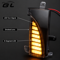 Coque de rétroviseur avec clignotant LED pour Patrol Y62 2010-2023, coque de rétroviseur blanche, ensemble