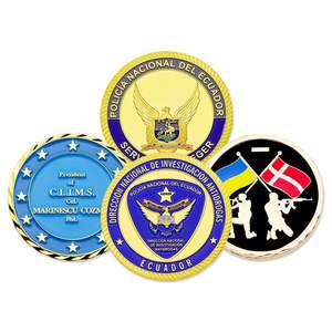 Monedas Conmemorativas Personalizadas con Diseño Gratuito, Monedas de Recuerdo Esmaltadas de Aleación de Zinc, Monedas de Metal Personalizadas en 3D, Monedas de Latón Grabadas - Product Image 6