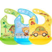 Bavoir imperméable en Silicone pour bébés, bavettes avec poche à aliments, pour les tout-petits, EVA, nouvelle collection, 2021